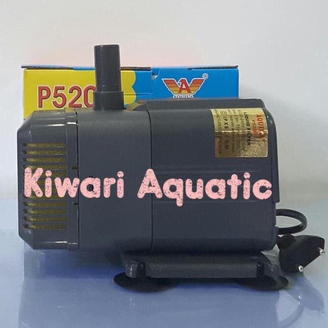 TERLARIS AQUILA P5200 / P 5200 POMPA CELUP AQUARIUM / KOLAM / HOPONIK 5200