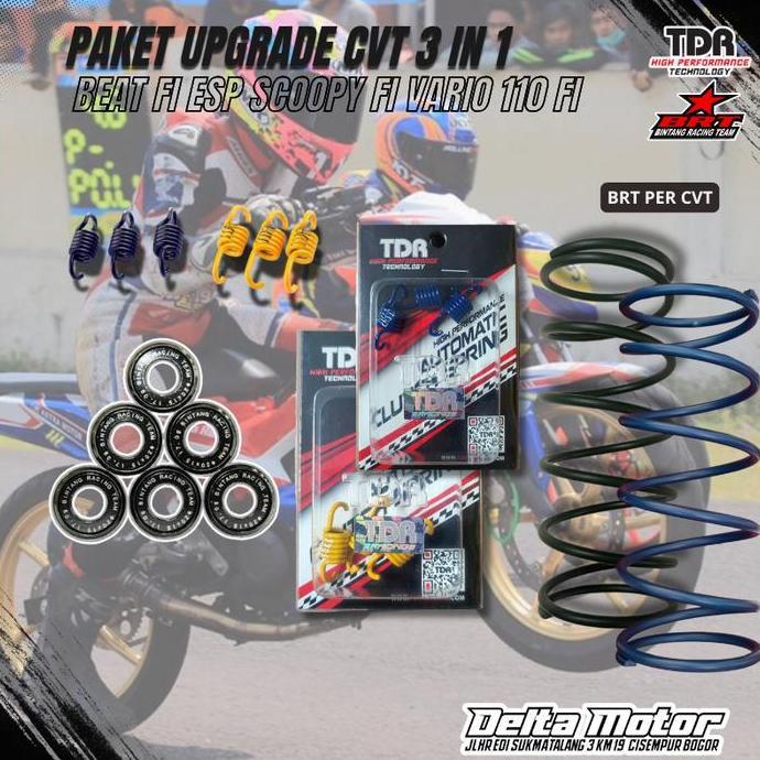 PAKET UPGRADE KIRIAN CVT BRT BEAT FI ESP BEAT POP SCOOPY FI VARIO 110 FI