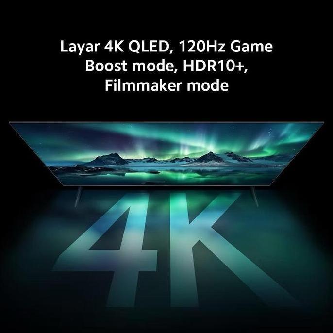 Murah Tv Xiaomi A Pro 55 Qled 4K Google Tv Xiaomi 55 Inch Xiaomi 55 Google Tv 4K Uhd 2026