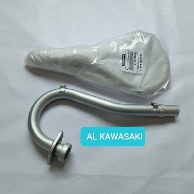 leher pipa knalpot klx 150 klx150 s orinal