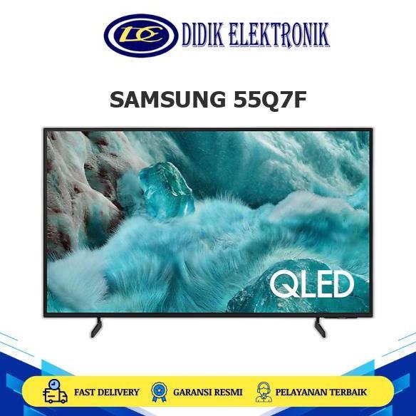 Grosir Samsung 55Q7F Qled Smart Tv 55 Inch Uhd 4K Flat 55Q7F Q7F New Product 2025 Tizen Os ( Bukan T
