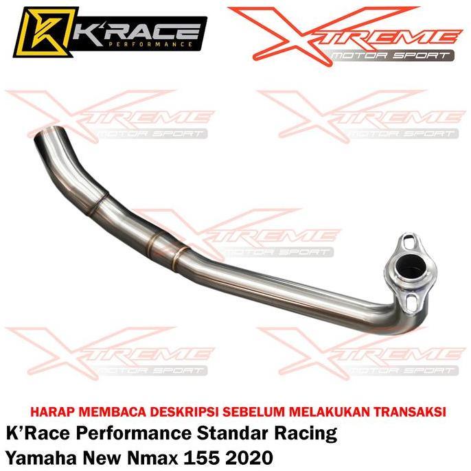 Knalpot KRace Performance Standar Racing Nmax 155 Old / New 2020 / Turbo Fullsystem