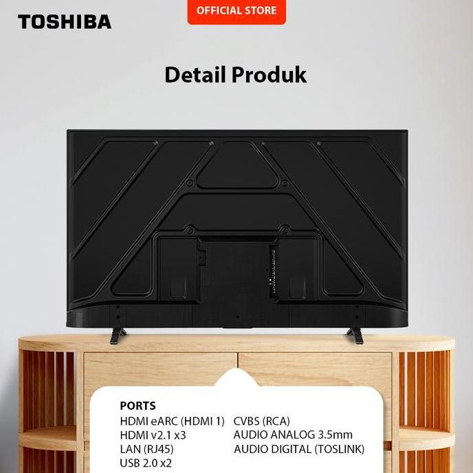 Sale [4K] [Free Ongkir Jabodetabek] Toshiba Tv 50" 4K Uhd Smart Tv - Regza Zr Gen3 Dolby Vision Atmo
