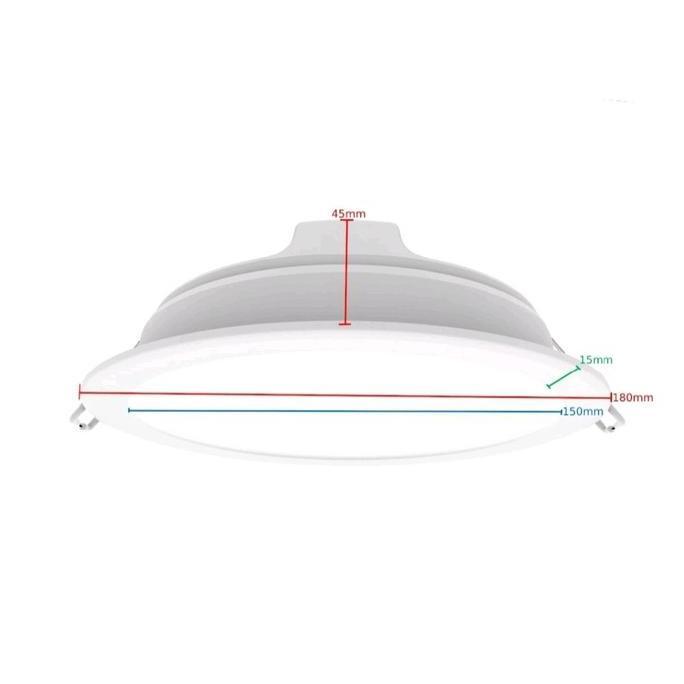 Bardi Downlight Panel 14W Rgbww - Lampu Pintar Smart Bluetooth