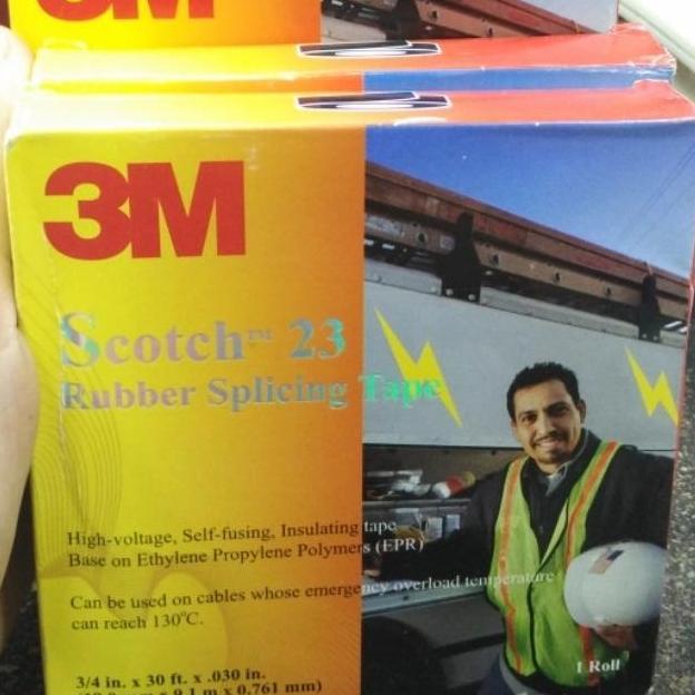 Isolasi 3M Scoth 23+ Isolasi Rubber Tape scoth 23 3M jualkabeldan844 Segera Beli