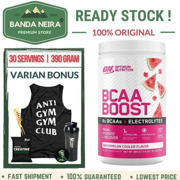 NEW ON OPTIMUM NUTRITION BCAA BOOST ORI