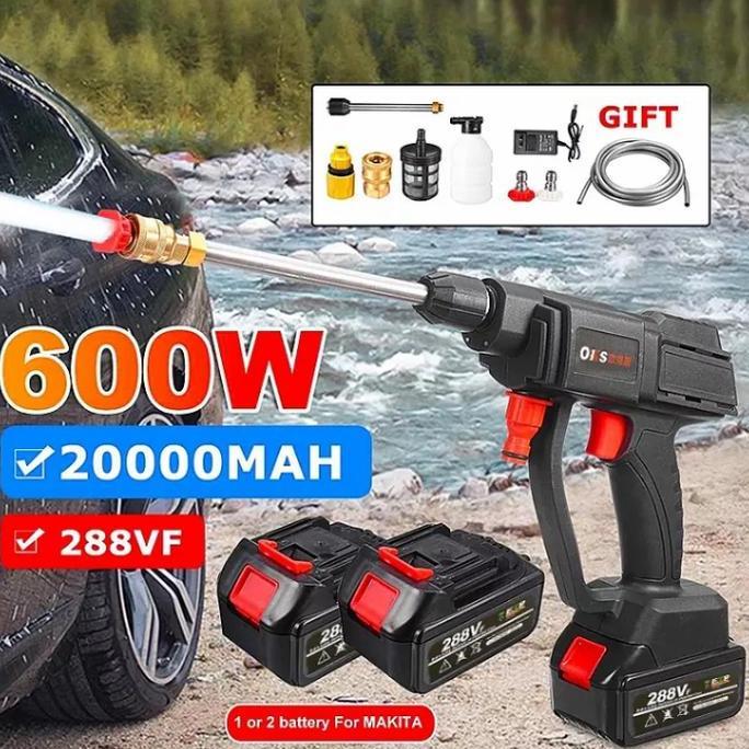 YOTUDO Alat Cuci Mobil dan motor Cordless jet clean mesin pembersih mobil