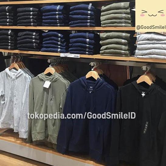 NEW MEN AIRISM JAKET HOODIE RETSLETING UV PROTECTION PRIA UNIQLO ORI