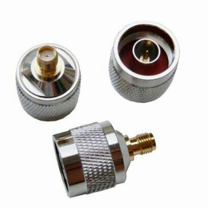 IHDADI Konektor SMA Female to N Male/Adapter konektor sma female to N Male