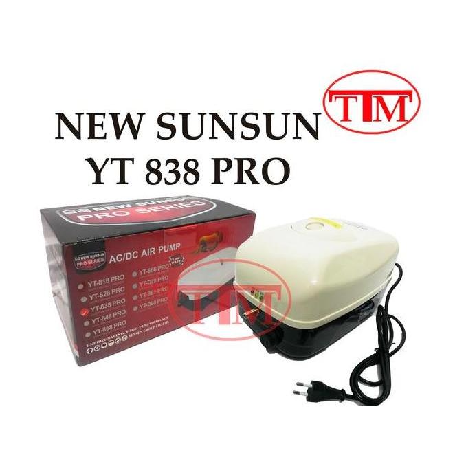 TERLARIS YT 838 ORINAL SUNSUN AERATOR AQUARIUM POMPA UDARA ACDC YT-838