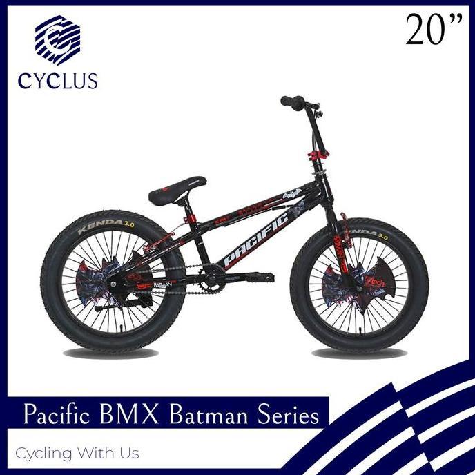 Ready Sepeda BMX Pacific Batman Hotshot 3.0 Rotor 20 Inch