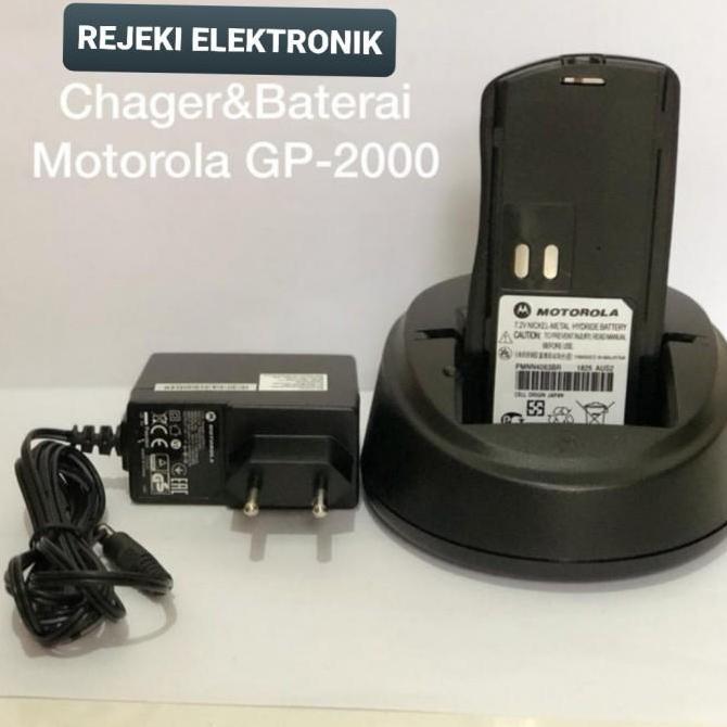 CHARGER HT MOTOROLA GP2000 GP 2000 NEW CAJER GP 2000