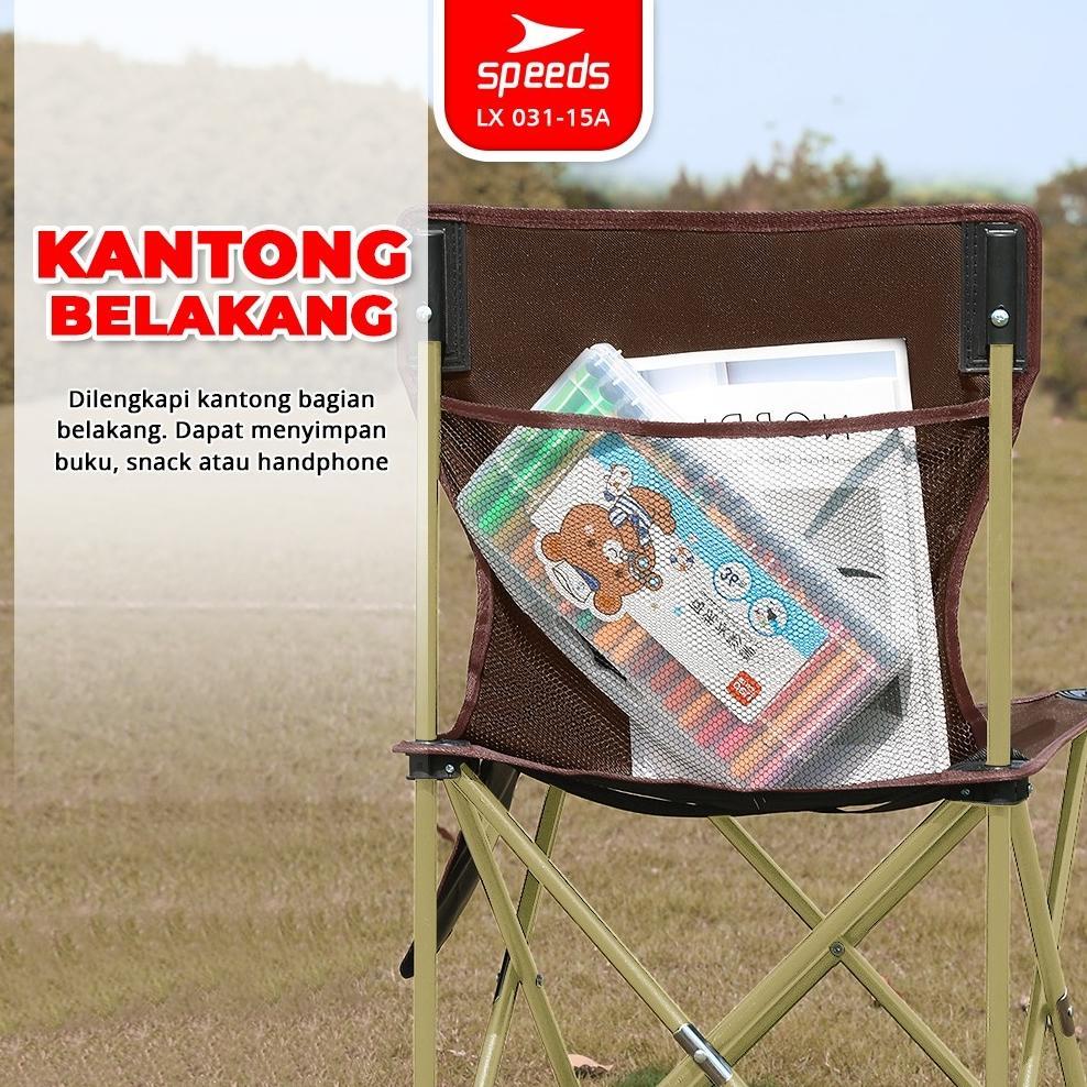 Paket Hemat Speeds Kursi Lipat Outdoor Indoor Kemah L Xl 2Xl 3Xl Camping Portabel Folding Chair Lx 0