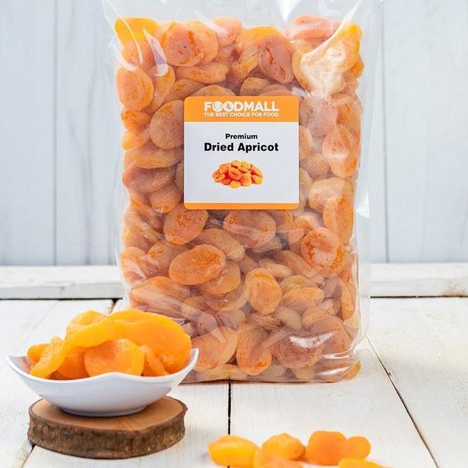 Foodz- Aprikot Kering 1 Kg/  Foodmall Dried Apricot