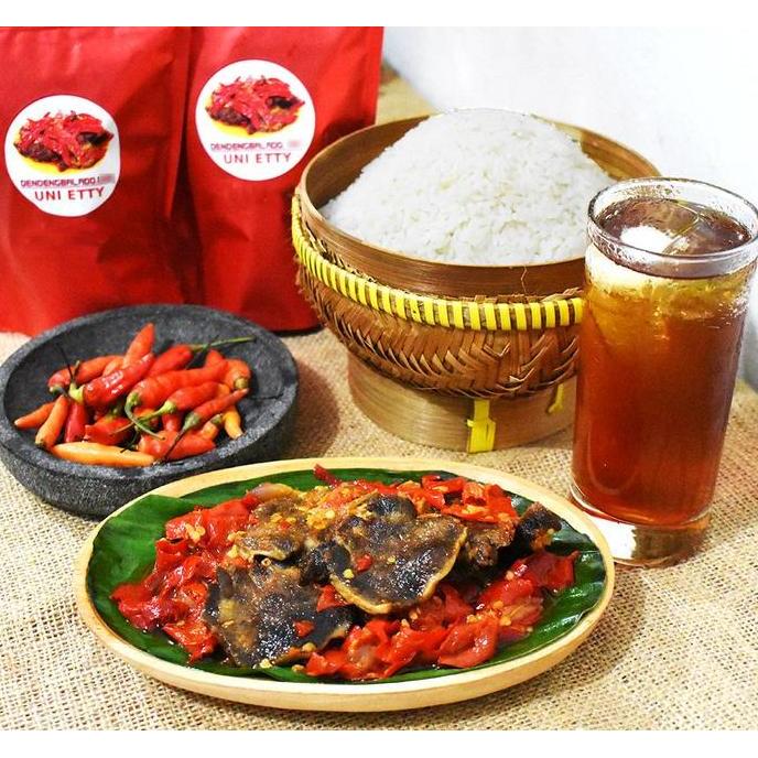 Foodz- Lidah Balado / Lidah Sapi Goreng Balado / Siapa Saji (Kemasan Vakum) -  Tanpa Pengawet - Uni 