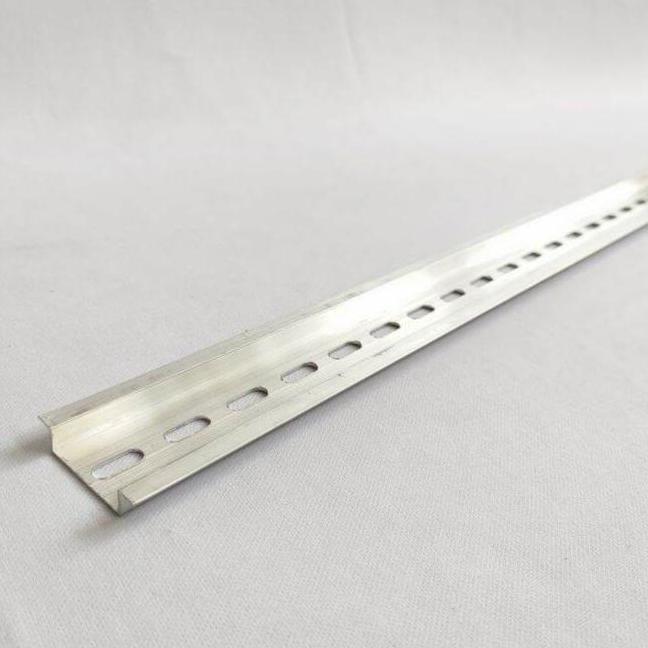 monggo] Rel dudukan MCB panel alumunium aluminium almunium 1meter