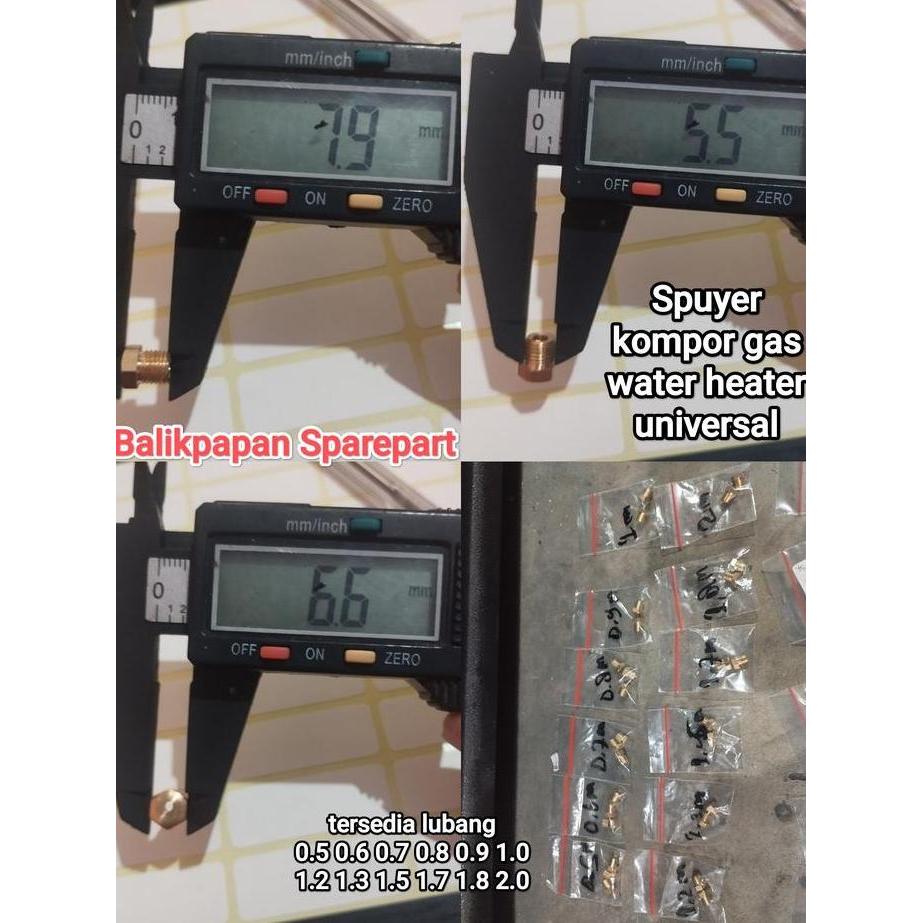 Ready stock] Spuyer Nozzle kompor gas lpg water heater paloma semawar