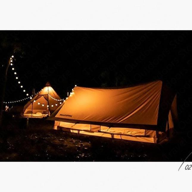 TENDA COTTON SERIES NATUREHIKE NH20ZP003 CAMPING GLAMPING SAFARI