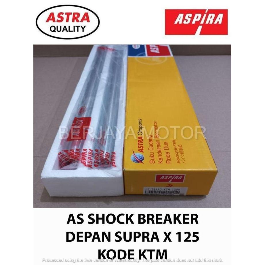 AS SHOCK BREAKER DEPAN SUPRA X 125 KTM ORIGINAL ASPIRA