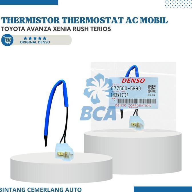 Thermistor Thermis Thermostat Sensor Suhu Ac Mobil Toyota Avanza Xenia Rush Terios Yaris New Vios Or