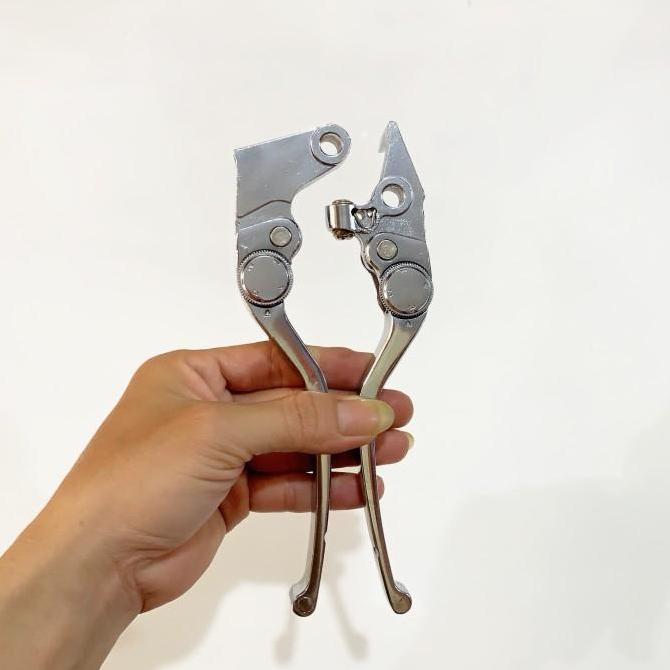 Promo HANDLE HANDEL REM KANAN KIRI KOPLING SATRIA FU 150 KARBU BARONG Diskon