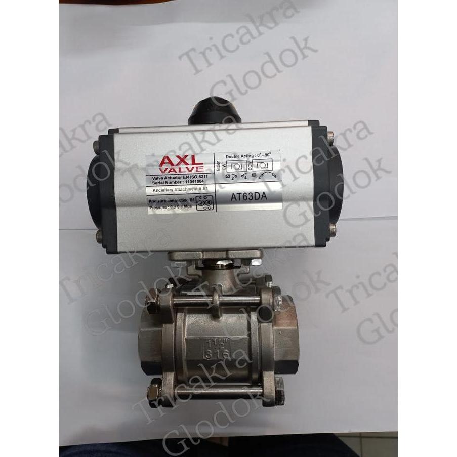 Actuator Ball Valve 2"/Ball Valve Actuator 2"/At75Da Baru
