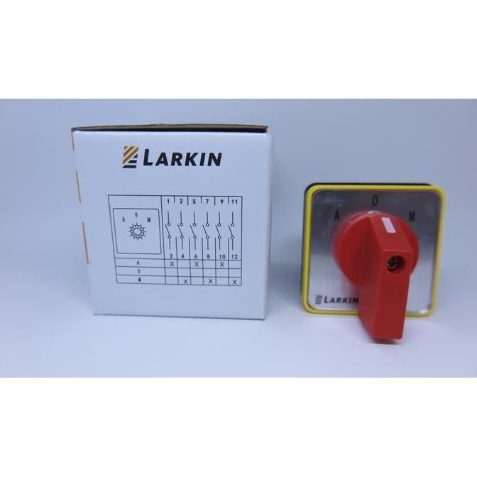TERLARIS SELECTOR MOA LW-2M-48, SELECTOR AOM, ROTARY CAM SWITCH 2POLE LARKIN