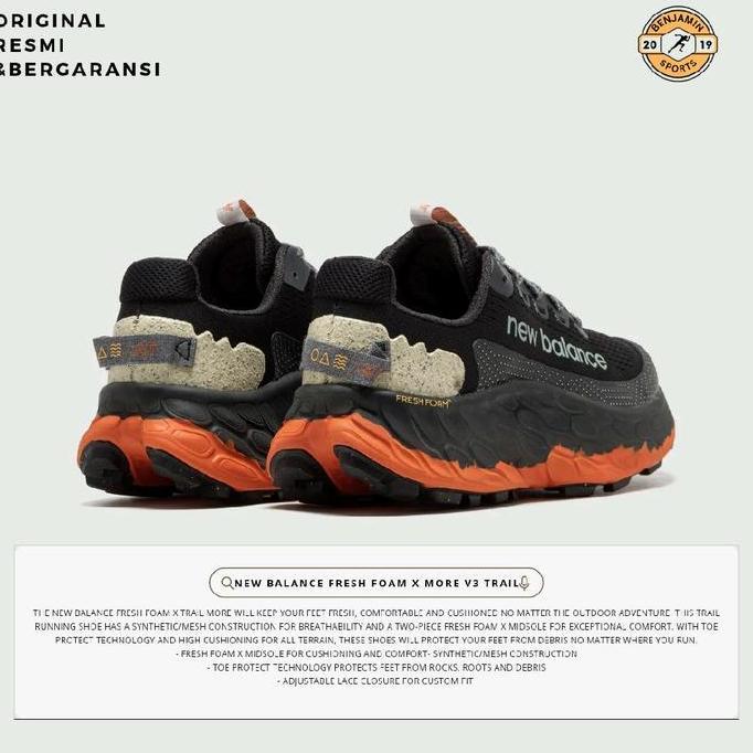Sepatu Trail Running Women'S Fresh Foam X More V3 Trail - New Balance Wtmorck3