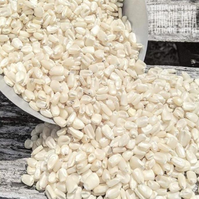 DITATASHPOP  - 1000 GRAM JAGUNG KETAN PUTIH PULUT KERING MENTAH,BAHAN BUBUR