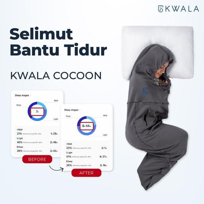 TERLARIS KWALA COCOON | SELIMUT BEDONG | SELIMUT DEWASA | SELIMUT TRAVEL | SELIMUT HOODIE