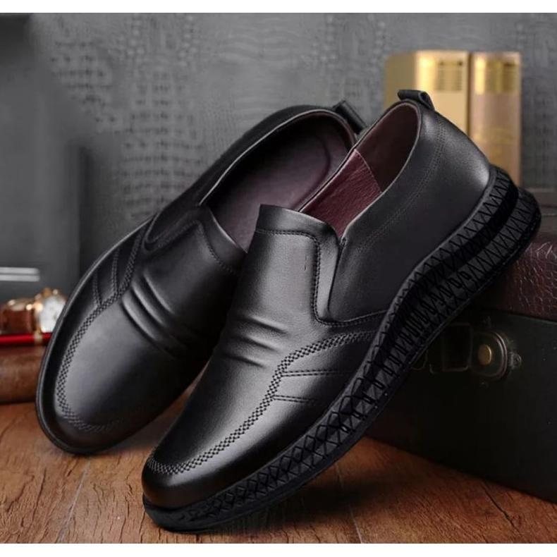 Promo Sepatu Pantofel Pria Kerja Sepatu Pria Pantofel Hitam Kantor Kerja