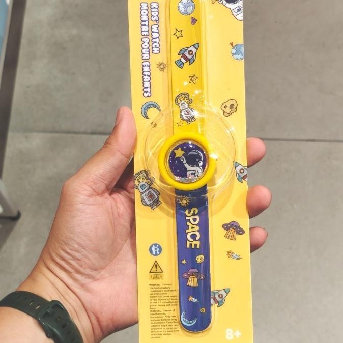 Jam Tangan Anak Spaceman Contrast Color Kids' Watch Miniso Jam Anak Jam Miniso DISKON