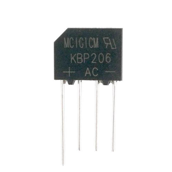 Murah (3) KBP206G KBP206 2A 600V Dioda Bridge jwelek70 Ayo Order