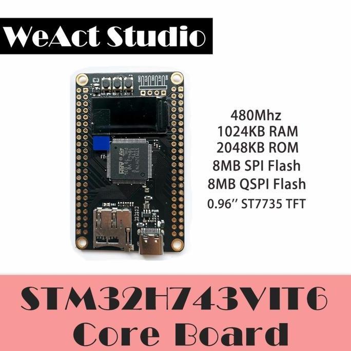WeAct STM32H7 STM32H743 STM32 STM32H743VIT6 OpenMV Development Board