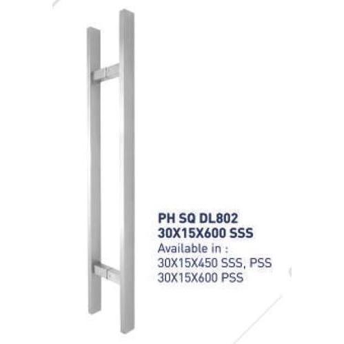 PULL HANDLE DEKKSON DELUXE SQ PH DL802 30X15X450 SSS Kaki As 30 x 45