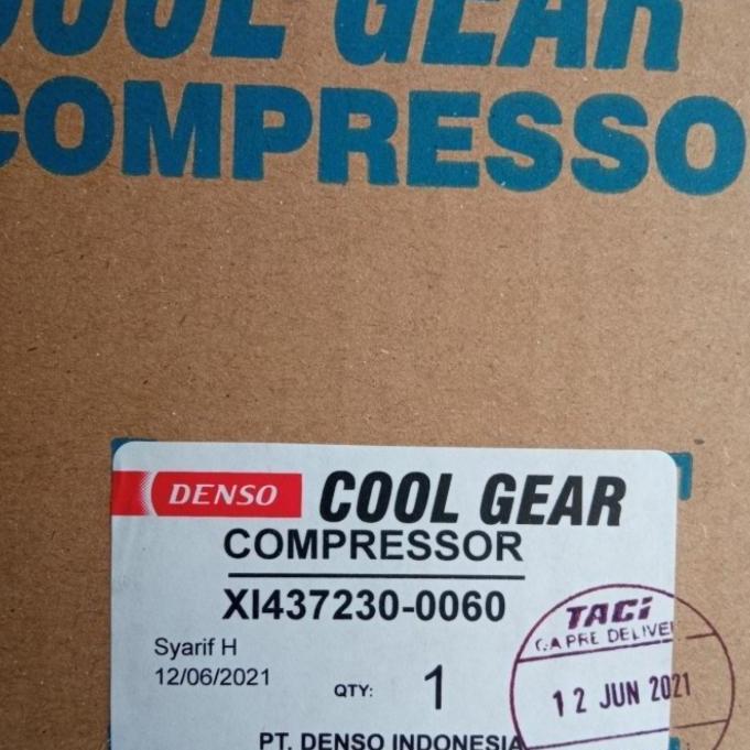 Kompresor Compressor AC Suzuki Ertiga Double Single Blower Denso CG