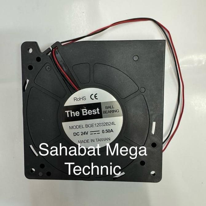 TERBARU - Keong blower 24V/12CM "The Best" BGE12032B24L