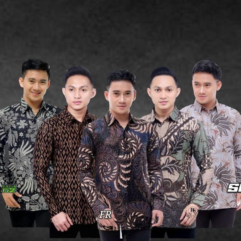 ORIGINAL KEMEJA BATIK PRIA LENGAN PANJANG | BATIK PANJANG PRIA | BAJU BATIK