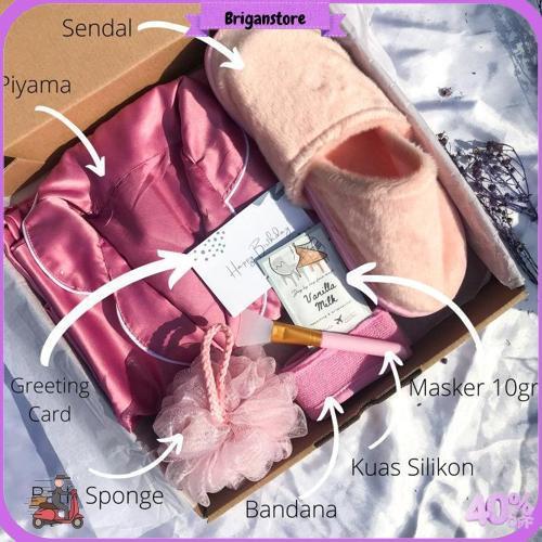 G3311 [Piyama1] Kado Untuk Wanita/Kado Pacar/Kado Wedding/Kado Cewek/Kado Ulang Tahun/Hadiah Ulang T