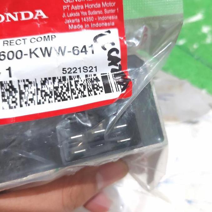 Regulator Kiprok 31600-KWW-641 Revo Fi Asli Original Honda