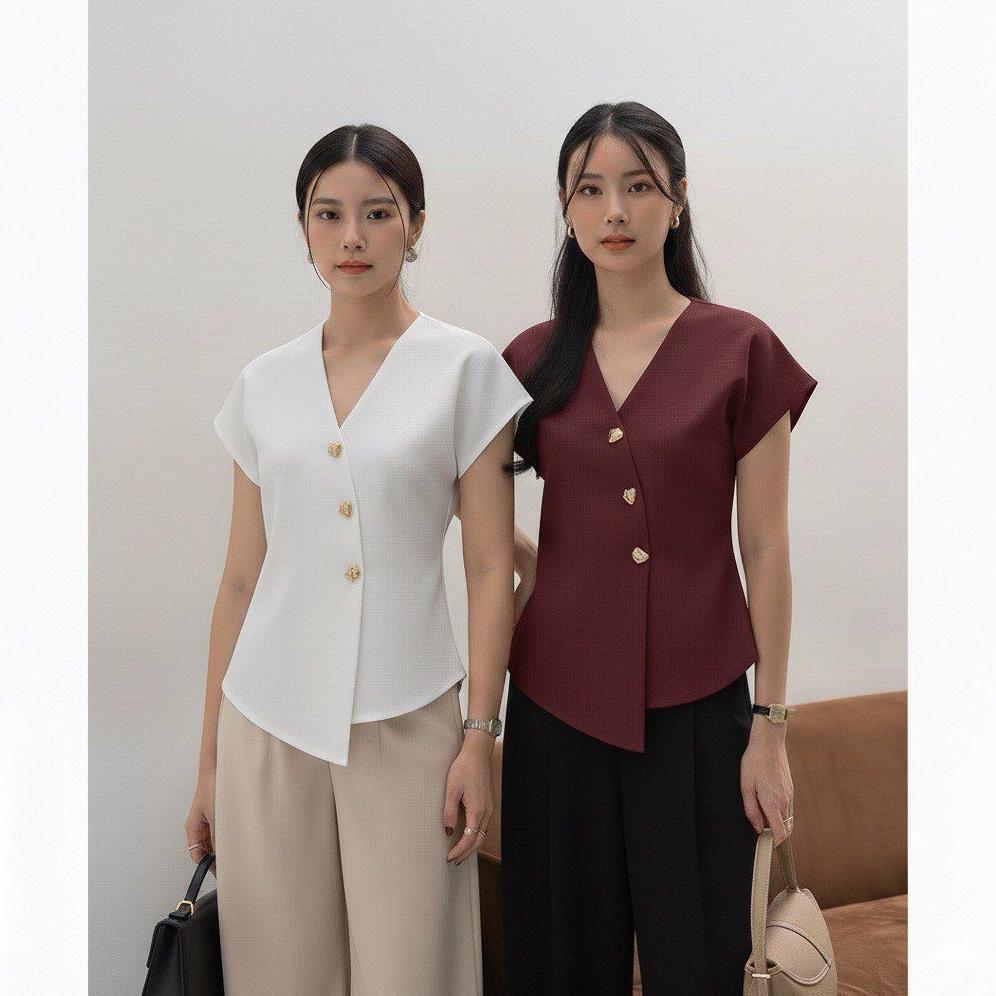 Grade Ori Iweargracie - May Top / Atasan Wanita / Blouse Wanita / Hijab Friendly Top Korean