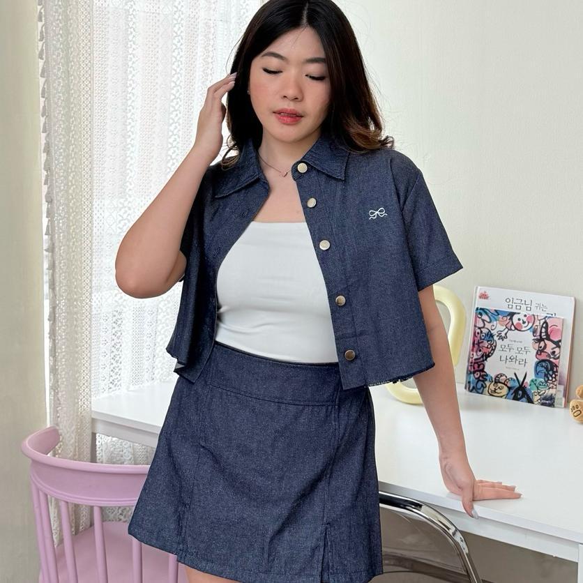 Thea Skort (Rok Celana / Skort Premium / Skort Bigsize / Skort Jeans / Rok Celana Jeans / Skort Bang