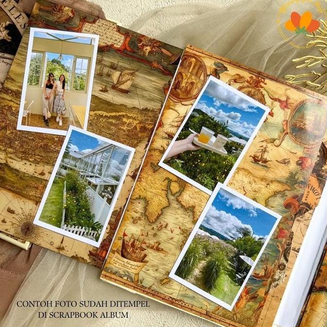 Scrapbook Album custom kartu ucapan album foto kado anniversary ulangtahun graduation
