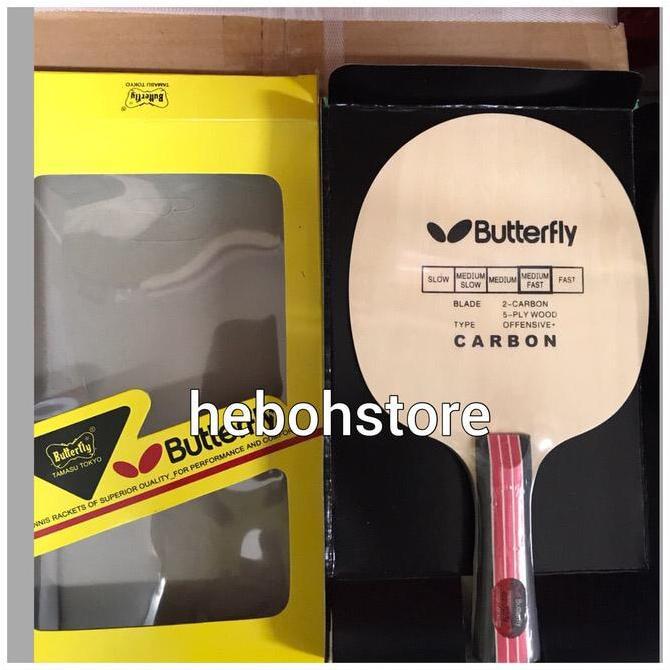 KAYU BAT BET TENIS MEJA BUTTERFLY CARBON