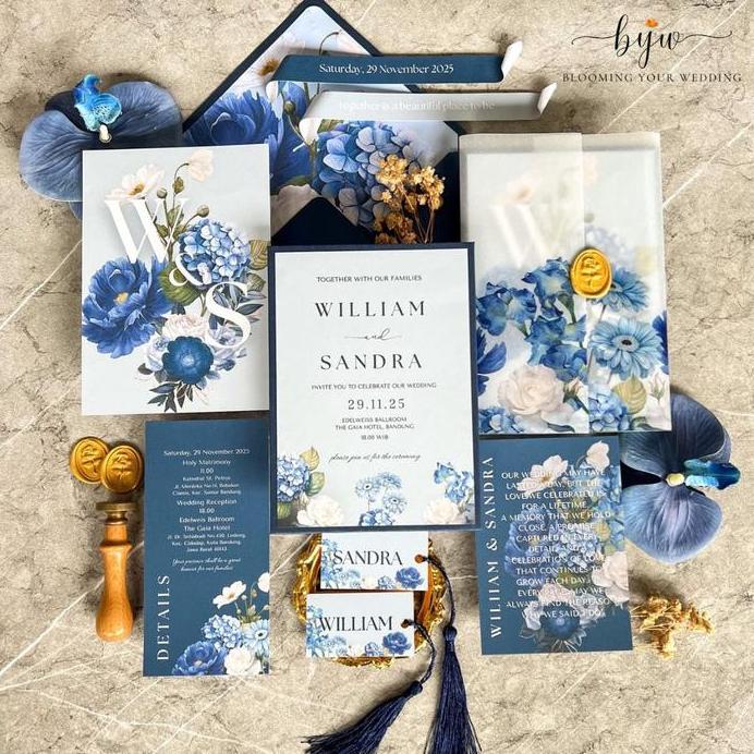 [PREMIUM] wedding keepsake wedding invitation wedding vows calligprahy invitation undangan pernikaha