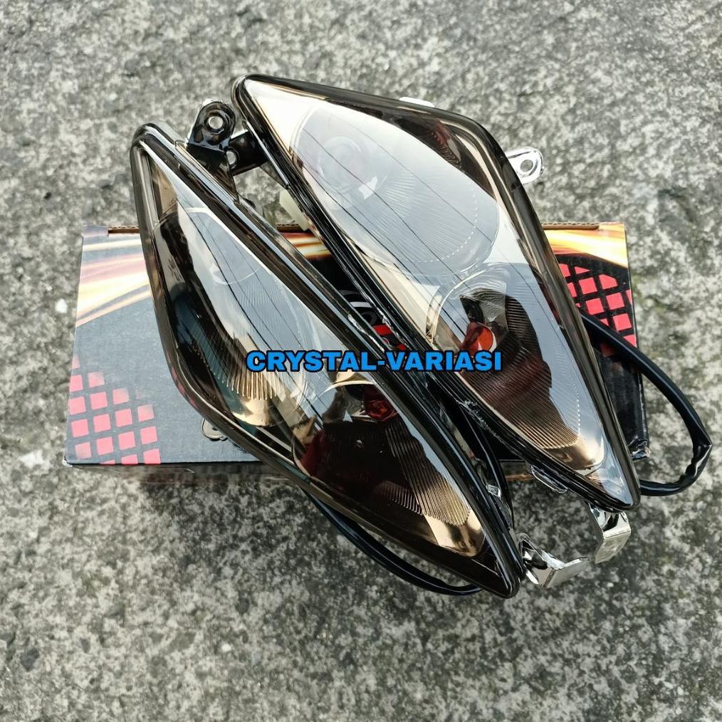 New Lampu Sein Depan Mio Sporty Model Mio Mx 2Mata Thailand Mika Smoke/Lampu Sen Mio Sporty Sen Depa