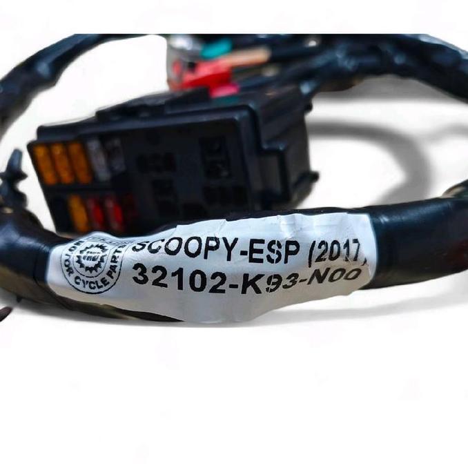 Kabel Aki Accu Baterai Bodi Fullset Rumah Sikring Motor Honda Scoopy ESP Set Komplit Kabel Aki Scoop