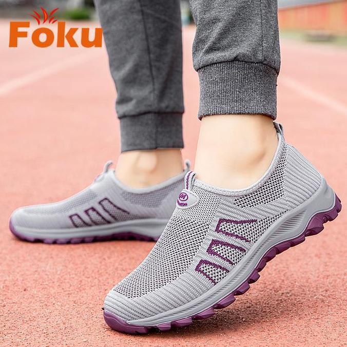 Foku Sepatu Sneakers Wanita Outdoor Sepatu Wanita Olahraga Terbaru