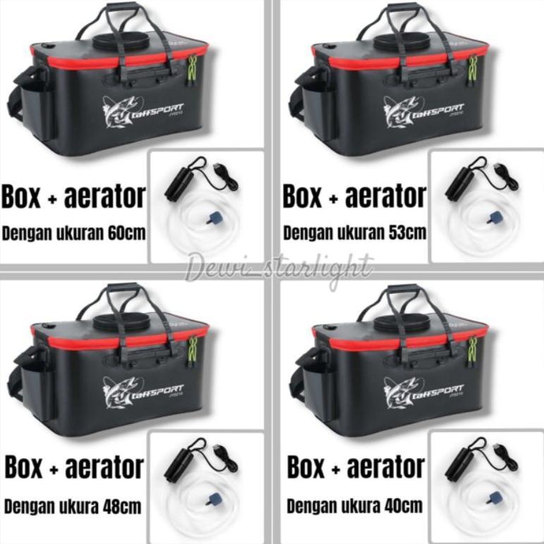 box pancing /kotak pancing/box pancing udang idup/pancing/tas pancing/pancing