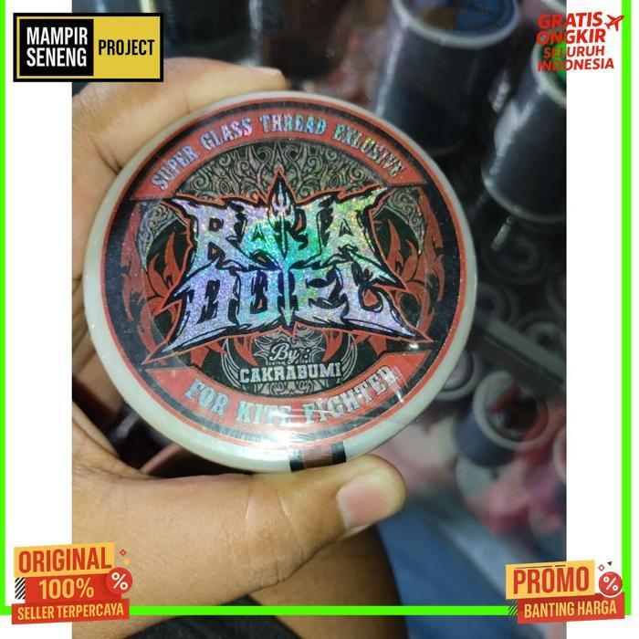 Terlaris Promo Gelasan Matot Premium - Abu Monster  (Raja Duel) Size 022 Panjang 6000 Yard